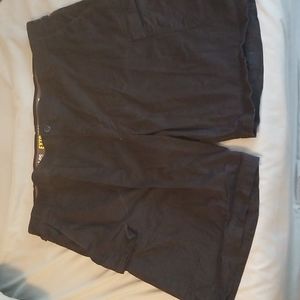 Lee Black mens cargo shorts